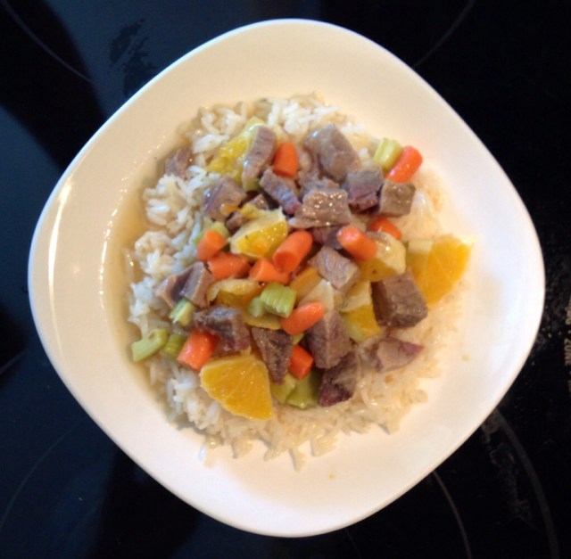 orange beef curry