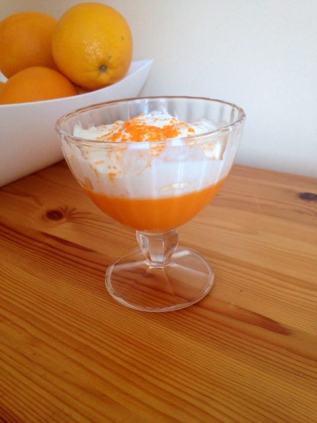 orange cream jello
